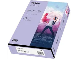 Inapa Tecno colors Gekleurd papier A4 Violet 160 gram 250vel