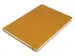 Carnet de croquis PU couverture rigide 80 feuilles A4 jaune ocre