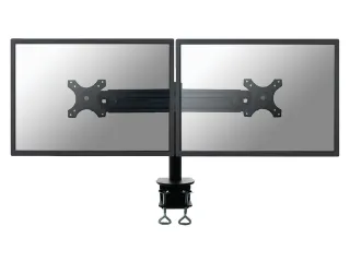 Monitorarm FPMA-D700D 2 Schermen 19-30 Inch met Klem Zwart - 1