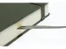Schetsboek Kangaro A5 landscape forest green PU HC 80 vel 140gr roomwi