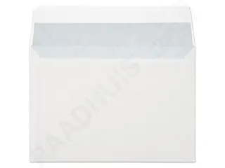 Dienstenvelop Raadhuis 114x162mm C6 wit met plakstrip krimp a 25 stuks - 7