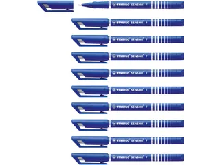 Fineliner STABILO Sensor 189/41 fijn blauw - 3