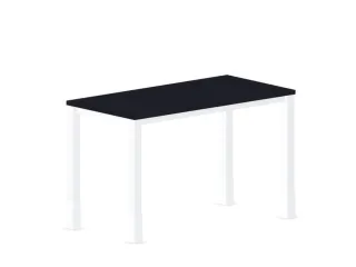 In hoogte verstelbaar bureau,HxBxD 720-840x1200x600mm,CC-zwart - 2