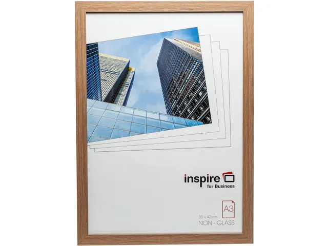 Hampton fotokader Sorbonne in 2 cm MDF eikeneffect A3