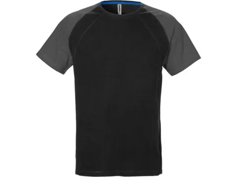 Fristads 129479 T-shirt, zwart/grijs, maat XL, per stuk