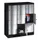 Vakkenkast Staalplaat HxBxD 1255x1150x540mm 3x3 Vakken Cilinderslot