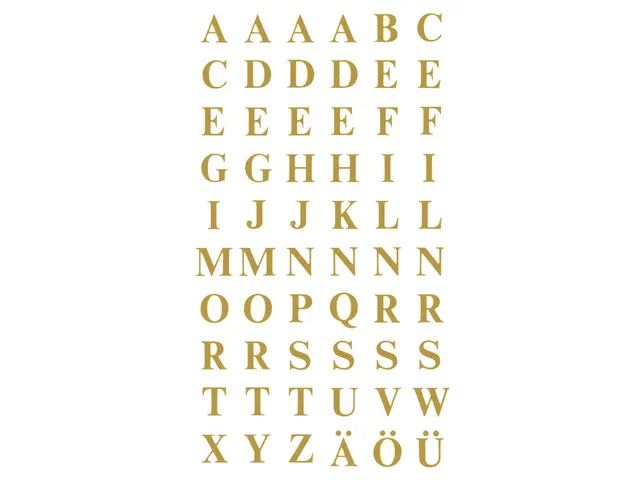 letteretiket Z-design Home pakje a 2 vel goud