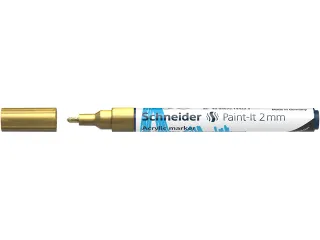 Acrylmarker Schneider Paint-It 310 2mm goud - 3