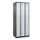 dubbeldekse locker,HxBxD 1850x750x500mm,3x2vak.,vak B 250mm,cil.-slot