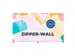 Beurswand Zipper-Wall Straight Basic 400x230cm