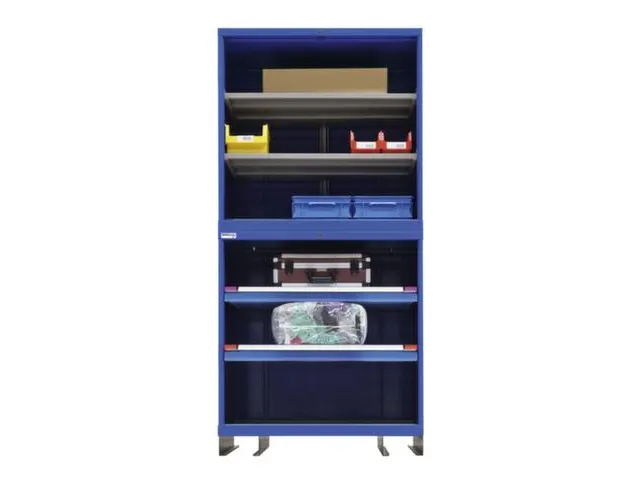 rayonnage modulaire,rayonnage départ,HxlxP 2100x1005x695mm