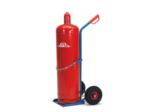 Flessenkar Draagverm. 100Kg 1X33L Fles Ø 318Mm Staal Luchtbanden