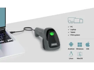 Safescan 310-W Barcodescanner 1D en 2D barcodes USB-A - 12