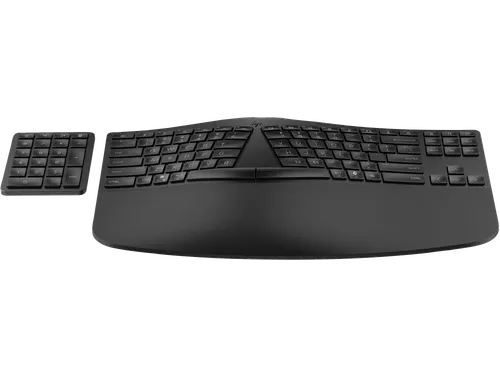 HP 960 Draadloos Toetsenbord Ergonomisch + Numeriek Azerty BE Zwart