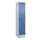 locker voor scheiding van kleding,HxBxD 1950x400x500mm,1vak