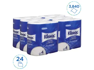 Toiletpapier Kleenex 4-laags 160vel wit 8484 - 3