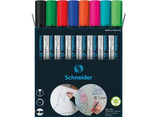 Maxx 290 whiteboardmarker 2-3mm rond assorti 6 + 2 gratis