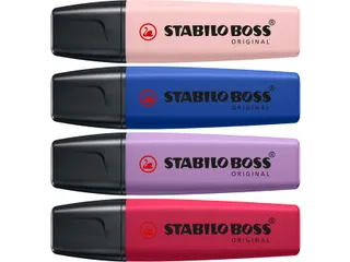 Markeerstift STABILO Boss Wildflower display klein assorti - 9