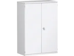 kantoorkast,HxBxD 1150x800x430mm,decor romp wit,decor front wit