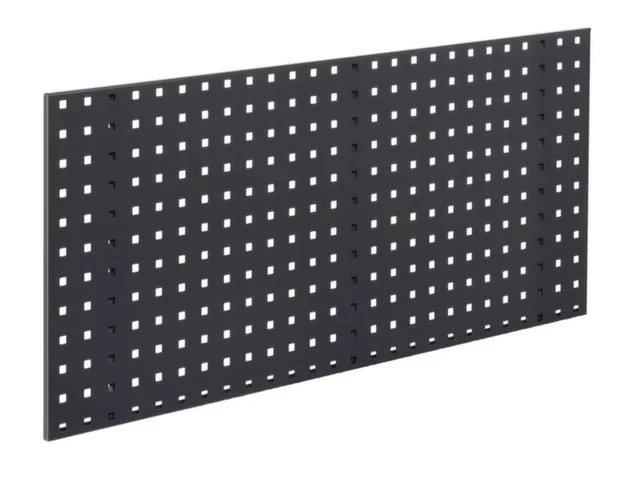 Plaque Perforée Tôle D'acier Hxl 450x1000mm Ral7015