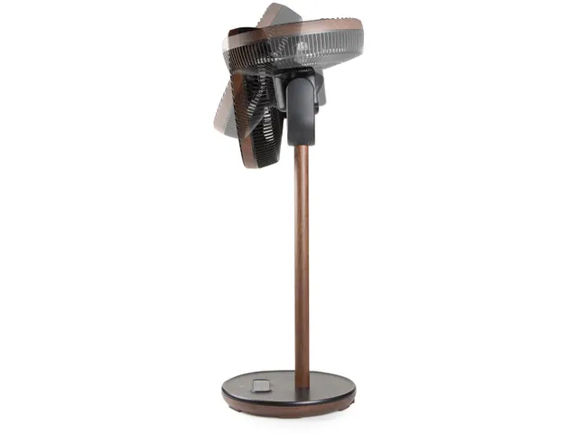 DOMO Statiefventilator Wood Style super stil 33 cm