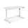 Elektrisch Verstelbaar Bureau 120x60cm USB Wit