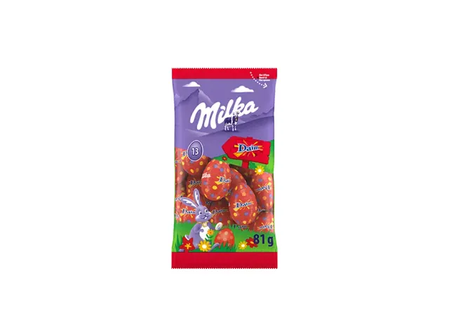 Milka paaseitjes 81g melk Daim