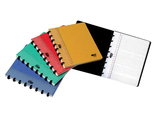 Schrift Adoc Classic A5 ruit 5x5mm 144 pagina's 90gr assorti