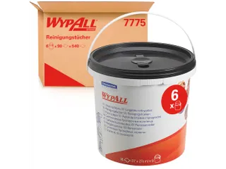 Reinigingsdoek WypAll 7775 27x27cm 90vel per emmer groen - 1