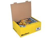 Mailbox XL kan tot 5 formaten aannemen geel