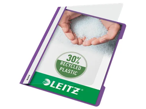 Snelhechter Leitz 4191 standaard A4 violet 30% gerecycled plastic