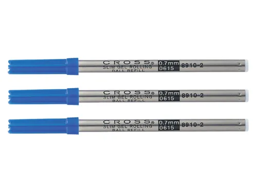Rollerpenvulling Cross classic century en Click medium blauw