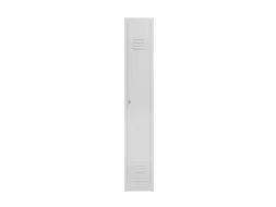 garderobekast,HxBxD 1800x310x500mm,1vak,klink,sokkel,romp RAL9003