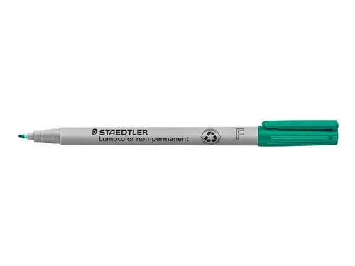 Viltstift Staedtler OHP Lumocolor 316 F Non Permanent Groen 0.6mm