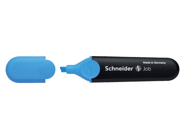 Markeerstift Schneider Job 150 Universeel Blauw beitelpunt | MarkeerstiftWinkel.nl