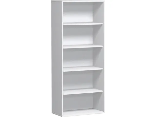 kantoorstelling,HxBxD 1920x800x430mm,4xhouten vloer,decor romp wit
