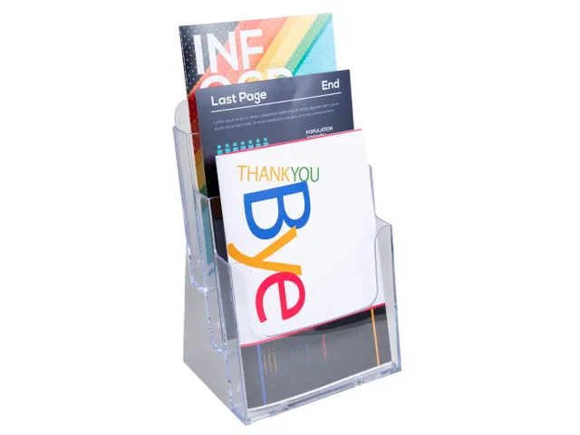 Folderhouder monoblo k - 3 vakken - A4