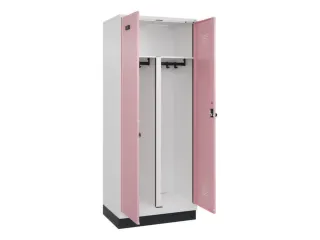 PBM-locker,HxBxD 1950x800x500mm,2vak,vak B 400mm,draaigrendel - 1