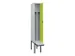 locker voor scheiding van kleding,HxBxD 2120x300x815mm,1vak
