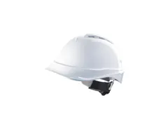 MSA V-Gard 200 veiligheidshelm, wit, per stuk, geventileerd