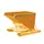 3-zijdig Kantelende Kiepbak 0.30m³ Oranje 890x 1010x 1260mm