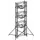 rolsteiger,reik H 8,25m,steiger H 7,47m,3platform(s),m. luik