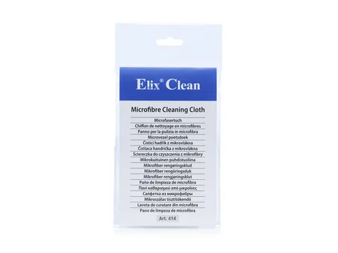 Microvezeldoek Elix 15x18cm wit
