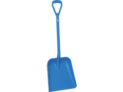 Hygiene 5623-3 Lichtgewicht Schop D-Greep Groot Blad Blauw