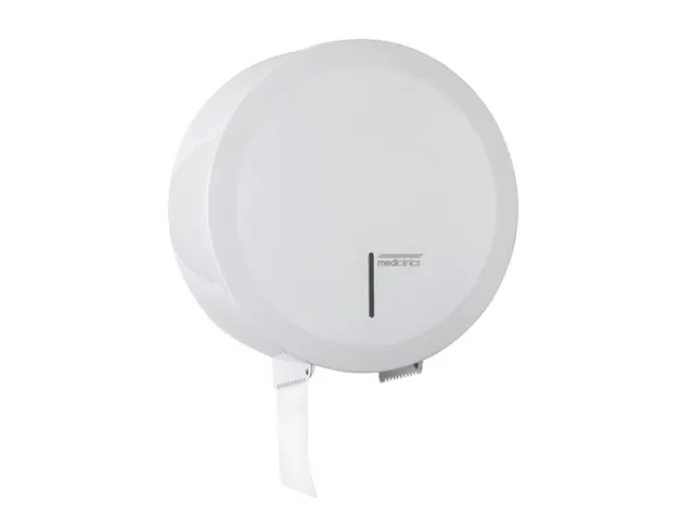 Toiletpapier Dispenser voor Midi Jumborol Toiletpapier Metaal Wit