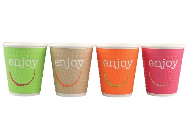 Drinkbeker karton warme dranken 200 ml assorti 37 stuks