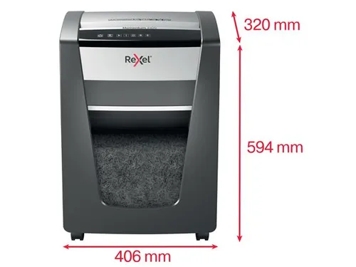 Papiervernietiger Rexel Momentum X420 snippers 4x40mm P-4