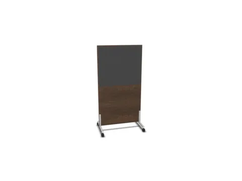 scheidingswand,HxB 1545x800mm,NV bruin hickory,BN8010-antraciet