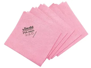 Microvezeldoeken Vileda Pro rood 5 stuks - 1