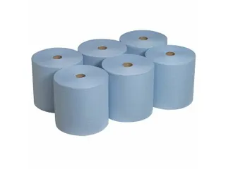 Scott 6668 handdoekrol Airflex 1-laags Blauw - 2